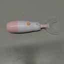 Kids Electric ToothbrushU Shaped Toothbrush Waterproof Battery Powered 360 Automatic Sonic Toddler Toothbrushes for 8-13 Years Old for Boys Girls,with 2 Replacement Brush HeadsPink