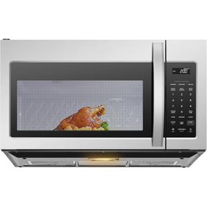 Midea MOR17BSA-SS 1.7 Cu.ft. Over The Range Microwave Oven with Smart Touch Panel, Auto Cooking Menu, 1000 W, 300 CFM Ventilation, in Stainless Steel