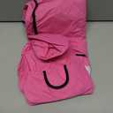 Waterproof Dog Raincoat - Adjustable Pet Rain Coats, Lightweight Hooded Slicker Poncho Rain Jacket for Small to X- Large Dogs and Puppies (Pink, X-Large)