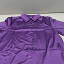 siliteelon Womens Stain Shield Dress Shirts Wrinkle Free Short Sleeve Solid Tops Blouses Button Down Shirts, Size M