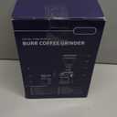 SHARDOR Burr Coffee Grinder 3.0, 32 Grind Settings for Espresso, Pour Over, Drip, and French Press, Adjustable Timer, Easy-Clean Chamber for Home Brewing