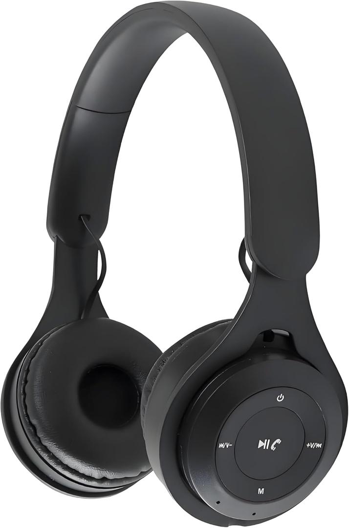 Upgraded Hybrid Noise Cancelling Headphones with Transparent Modes Wireless Bluetooth with Mic Fast Charging Deep Bass Soft-Earpads Black