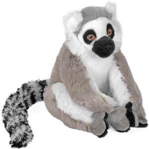 Wild Republic Ring Tailed Lemur Plush, Stuffed Animal, Plush Toy, Kids Gifts, Cuddlekins, 8 Inches