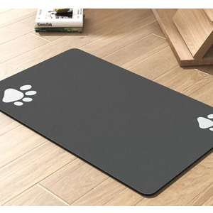 Pet Feeding Mat-Absorbent Dog Mat for Food 36x24"