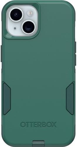 OtterBox iPhone 16e, 15, 14, & 13 Commuter Series Case - GET Your Greens, Slim & Tough, Pocket-Friendly, with Port Protection