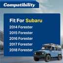 4PCS Front Lower Control Arm Sway Bar End Links Compatible with Subaru Forester 2014 2015 2016 2017 2018 K622856 20202SG000 K622857 20202SG010 K750084