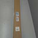 LazBlinds No Tools No Drill 1" Vinyl Mini Blinds, Cordless Blinds for Windows, Light Filtering Horizontal Window Blinds & Shades, 34" W x 36" H, White