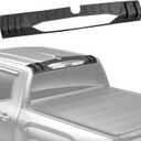 Truck Roof Spoiler Compatible with 2022-2025 Toyota Tundra Rear Roof Protector Wing Fits for Tundra Accessories Roof Mat Third Brake Light