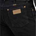 Wrangler Men's 13mwz Cowboy Cut Original Fit Jean (Black) 35x32