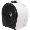 Vornado Velocity 3R 1500-Watt 5118 BTU Electric Whole Room Fan Space Heater with Timer in White EH1-0160-43