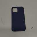 Miracase Compatible with iPhone 12 Case and iPhone 12 Pro Case, Liquid Silicone Gel Rubber Full Body Protection Shockproof Drop Protection Phone Case for iPhone 12/12 Pro 6.1 inch, Navy Blue