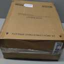 Pre-lit Snow Christmas Wreath with Red Balls,Berries and Bows,24 Inch 50 Battery Operated LED Lights,Holiday Decoration for Front Door Outdoor