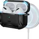 ESR for AirPods Pro 2 Case, Compatible with Airpods Pro Case 2nd / 1st Generation (2023/2022/2019), Compatible with MagSafe, Powerful Drop Protection, Magnetic Lid, Black