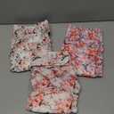 CuteBone Washable Dog Diapers Female No Tail Hole 3 Pack Reusable Doggie Period Training Pants for Docked-Tail Frenchie French Bulldog Boston Terrier Without Tail WWD30 L