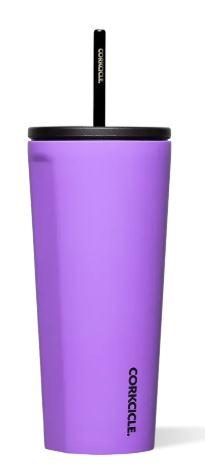 Corkcicle 24Oz Cold Cup Tumbler In Varsity Purple