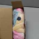 Easter Bunny Baskets, Cute Eggs Hunting Easter Bags Buckets Festival Gifts for Kids Girls Boys (Colorful)