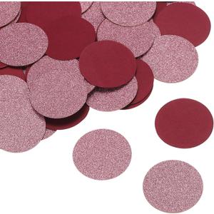 Glitter Round Confetti Cutouts Paper Circles Cut-Outs for Wedding Birthday Party Table Board Wall Decorations