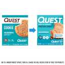 Quest Nutrition Snickerdoodle Protein Cookie, 15g Protein, 1g Sugar, 4g Net Carbs, Keto Friendly, High Protein, Low Carb; 12 Count (EXP 05/09/26)