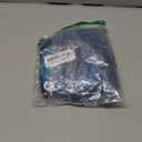 ZESICA Womens Floral Mesh Going Out Tops Fall Long Sleeve Crewneck Slim Fit Ruched Y2k Shirts Beach Vacation Outfits (Medium, Blue)