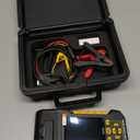 AUTOOL Car Battery Tester 12V 24V Automotive Battery Load Tester with Printer 20-2000CCA Alternator Tester, Cranking & Charging & Leakage Test, 3.2" Screen with Data Review Reverse Polarity Protection