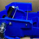 SPARTA Commercial Mop Bucket With Side Press Wringer, Floor Cleaning Essentials for Commercial and Home Use 26 Quart Capacity, 1 Count, Blue