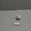 Rechargeable Battery Operated Light Bulbs, E26 Screw in (Magnetic Detachable) Light Bulb for Lamps with Remote Control DimmableTimer, Wireless Puck Emergency Lamp for Non-Hardwired Wall Sconce (1 Pack)