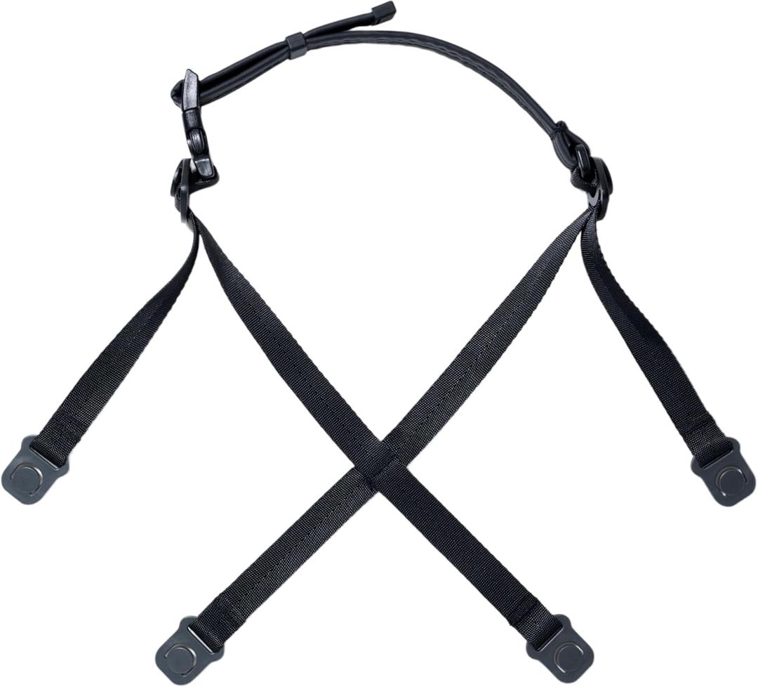 Klein Tools KHHSTRPT2 Hard Hat Chin Strap, Type 2 Compatible, Hard Hat Accessories, Chin Strap with Quick Release and Multi Point Attachment System