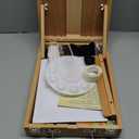 Beechwood Tabletop Easel Set for Painting, 60 Pieces 2-in-1 Art Supplies Specially Tailored for Painting & Sketching, Portable Adjustable Sketchbox Art Easel for Beginners and Art Lovers