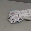 Likiyol Floral Swag Curtains Watercolor Flower Leaves for Kitchen, Teal and Gray Swag Valances, Rod Pocket Small Window Curtain for Cafe Bathroom Bedroom Drapes, 60"W x 36"L (Pack of 1)