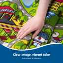Booooom Jackson Kids Car Rug - 79"x39" Play Mat for Toy Cars, Non-Slip Playroom Rug
