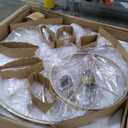 CATINER Large 36" Gold Crystal Chandeliers 23 Lights Modern Luxury Chandelier for Foyer Staircase Chandeliers 6 Tiers Round K9 Ceiling Pendant Lighting Fixture for Living Dining Room