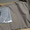 10x12 Gazebo Curtains with PVC Windows, 4 Privacy Side Panels, Brown