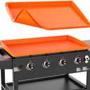 36" Silicone Griddle Mat for Blackstone 36 Inch Grill, Heavy Duty Food Grade Silicone Cover, All-Season Dirt & Rust Protection