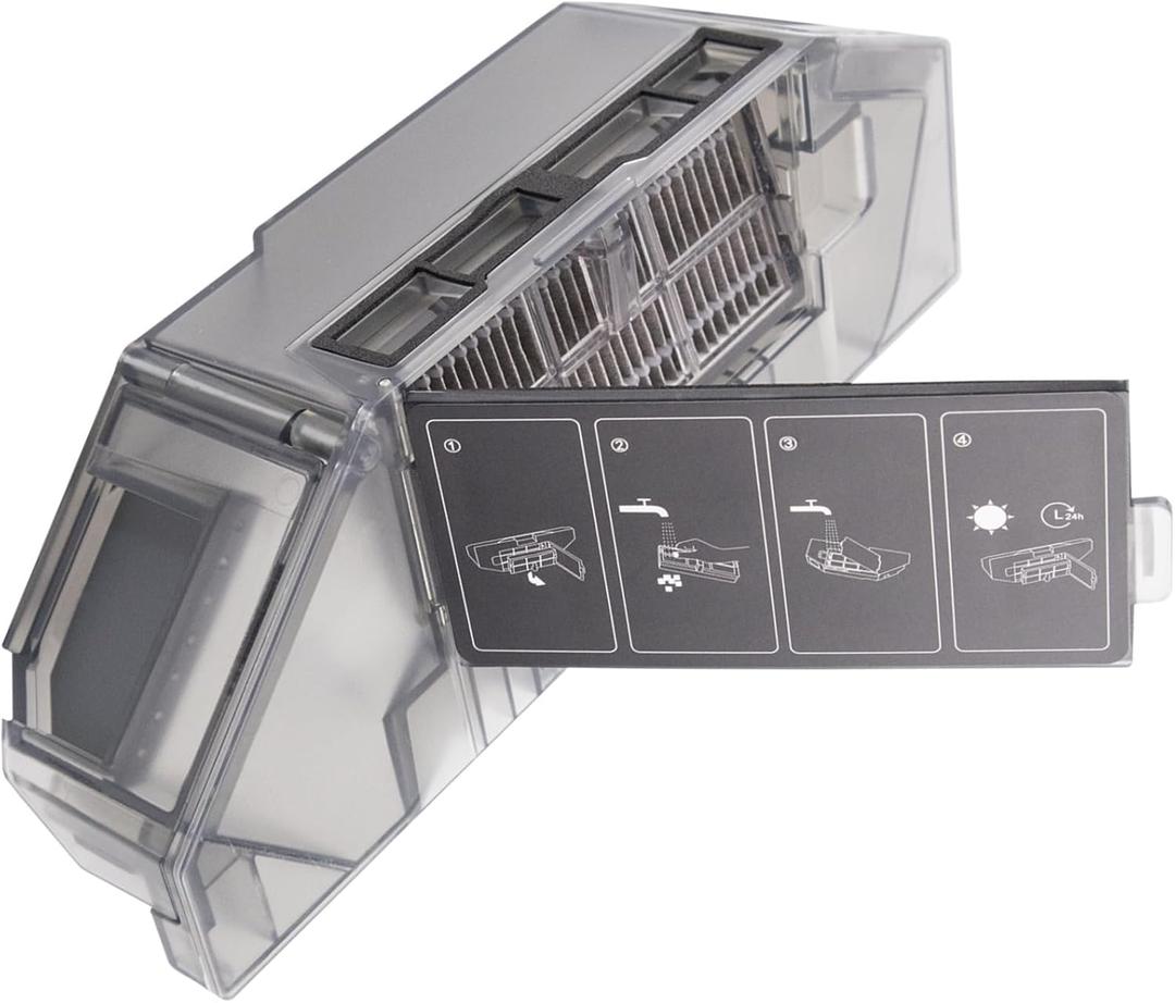 Replacement Dust Bin Box Parts Compatible with Dreame L40 Ultra | X40 Ultra - Includes 1 Filter