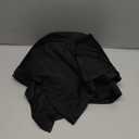 A ADILACA Black Off Shoulder High Split Dress, Maxi Dress Semi Formal, Solid Color Maxi Dress with Sleeves, High Split Evening Gowns Formal Dresses (Black, XL)