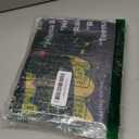 Holkcog Black Gold 16th Birthday Decorations, Back In 2010 Backdrop Decor, Banner Cake Topper Hanging Swirl Gold 16 Balloons Paper Fans Balloon for Boys, Vintage 2010 Party Supplies, 16 Girls Gifts