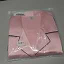 Womens Silk Satin Pajamas Set 2 Piece Satin Pjs Shorts Set Soft Button Down silk Loungewear Sets (S)
