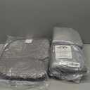 Grey Foam Seat Cushions Kitchen Chairs Pads for Dining Chairs 6 Pack Non Slip Patio Seat Cushions Washable U Shaped Soft Thick Large Metal Wooden Chair Cushions,17" x 15"