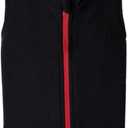 Gooby Boys 3X-Large Chest (~28.5 Inch) Zip Up Fleece, Black, 3X-Large 28.5 US