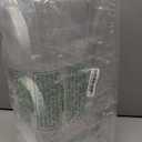 3 Pcs 1 Gallon Clear Plastic Jar with Lid Wide Mouth Square Screw Top Food Storage Containers, PET Plastic Empty Grip Jar Canisters for Candy Cookies Kitchen Food Safe(White Lid)