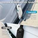 AWEMUFA Boat Fenders Easy to Install Bumper for Docking Ideal Fender for Pontoon, Bass, Jet Ski and Fishing Boats