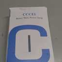 Heavy Duty Power Strip with USB, Workshop 8 Outlet Surge Protector 2700 Joules, Industrial Metal 15Amp Power Strip, 15 FT Extension Cord and Wide Spaced Black.