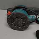 HYCHIKA 3.8Amp 450W Random Orbit Sander, 6 Variable Speed 5-Inch Electric Wood Sander with Unique Double Handle, High Efficiency Dust Collector & 20Pcs Sandpapers for Heavy Duty Woodworking