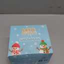 Snowman Clay Crafts 12 Pack Build a Snowman Christmas DIY Kit, Creative Kids Modeling Activities Making Clay, Christmas Stocking Stuffers Christmas Crafts Xmas Gift for Kids