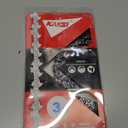 KAKEI 18 Inch Chainsaw Chain 3/8" LP Pitch .050" Gauge 62 Drive Links Fits Poulan, Kobalt, Echo, Ego, Greenworks and More- S62 (3 Chains) - Semi Chisel