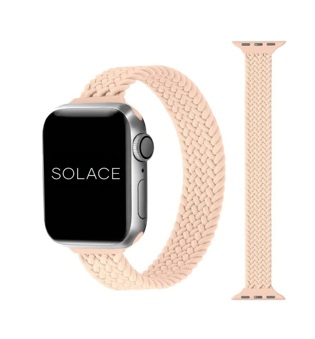 Solace Bands Slim Imperium Loop - Compatible with Apple Watch Bands Sport Loop Band for Women and Men, iWatch Bands for 44mm 45mm Ultra, SE and Series 8 7 6 5 4 3 2 1
