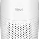 LEVOIT Air Purifiers for Bedroom Home Dorm, AHAM VERIFIDE, 3-in-1 Filter Cleaner With Aroma Pad, Filters Smoke, Allergens, Pet Dander, Odor, Dust, Office, Desktop, Core Mini-P, White