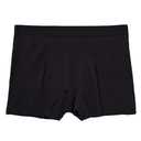 Thinx Ultra-Soft Period Underwear, Overnight Boy-Shorts Leakproof, Holds Up to 12 Regular Tampons*, Period Underwear for Women, Reusable & Controls Odor, Black, XS