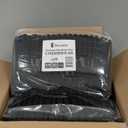 Because Premium Maximum Absorbency Adult Incontinence and Postpartum Bladder Leak Underwear for Women, Heavy Absorbency, Disposable, Black, Large, 80 Count (4 Packs of 20)