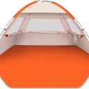 Gorich Beach Tent Sun Shelter for 3 Person with UPF 50 UV Protection, Lightweight & Easy Setup Beach Shade Canopy, Portable Beach Shade Tent Beach Cabana